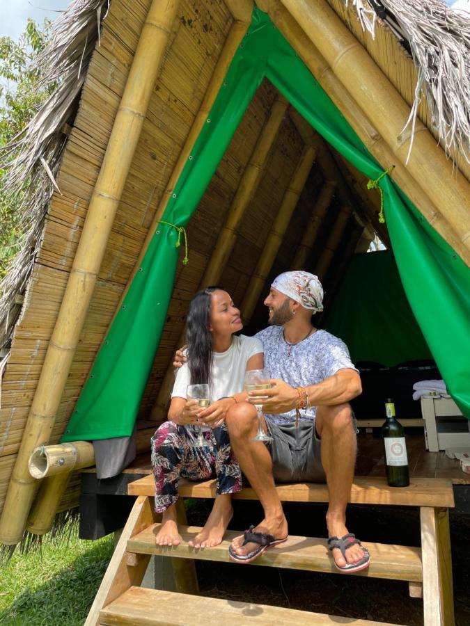 La Perla Negra - Black Pearl Eco Hostel San Rafael  Exteriör bild